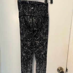 Paint splattered leggings